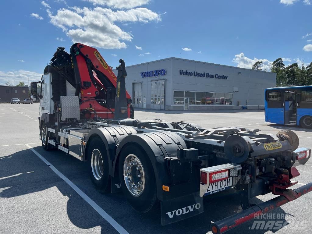 Volvo FM460, 6x2 Truck mounted cranes