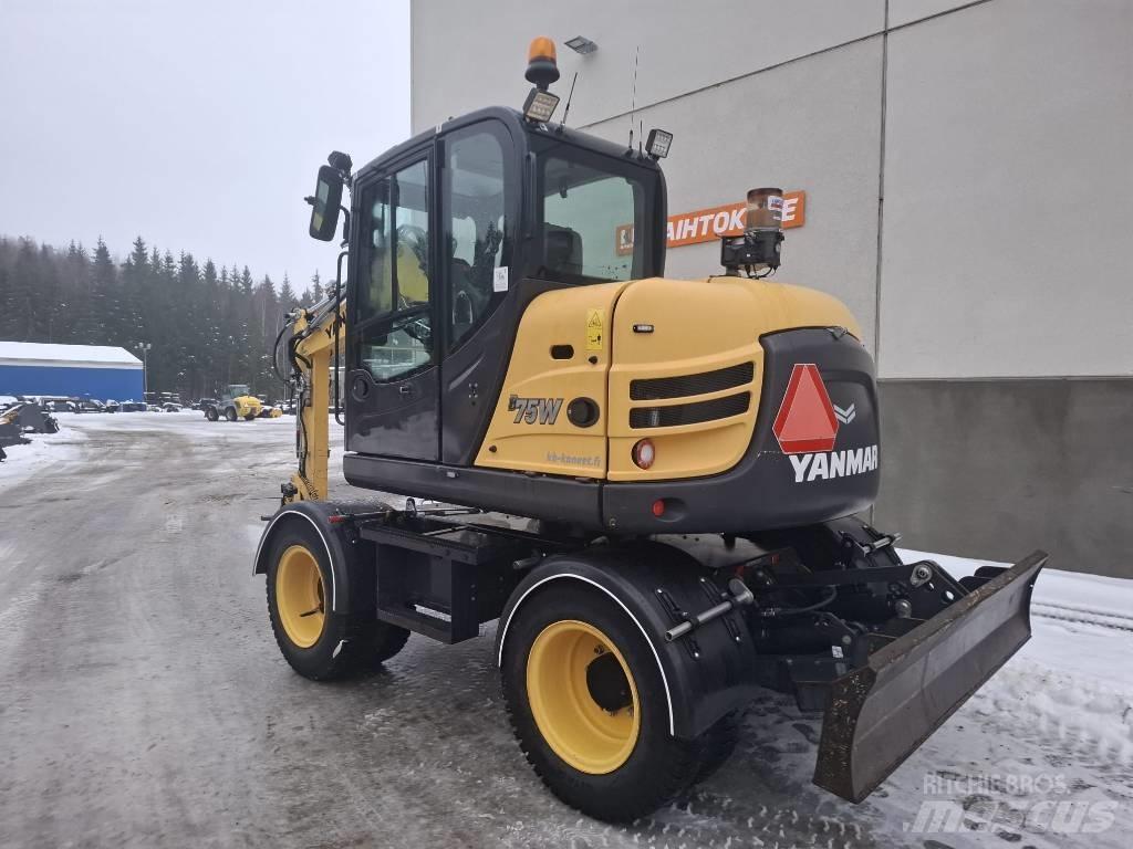 Yanmar B 75 W Wheeled excavators