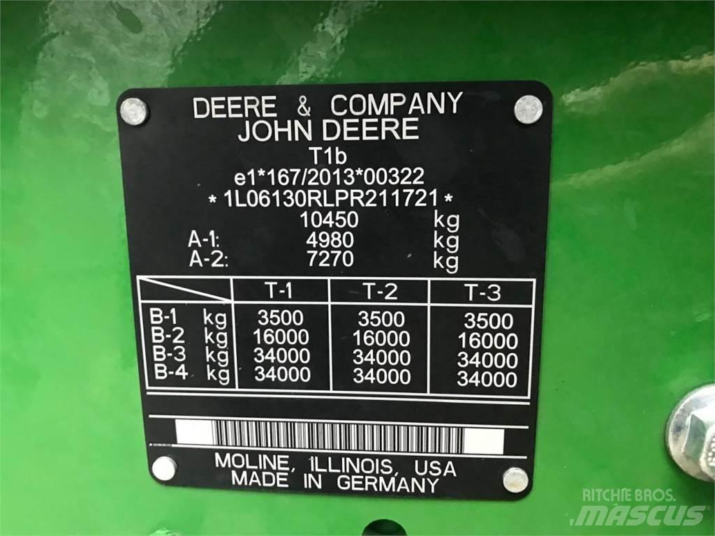 John Deere 6R 130 Tractors