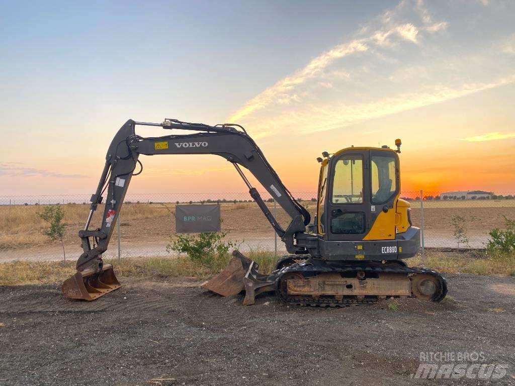Volvo ECR 88 D Mini excavators  7t - 12t