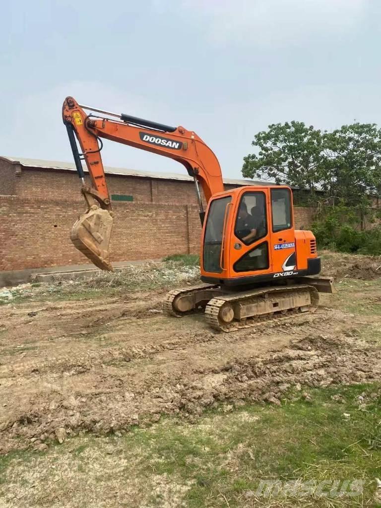 Doosan DX 80 Mini excavators  7t - 12t