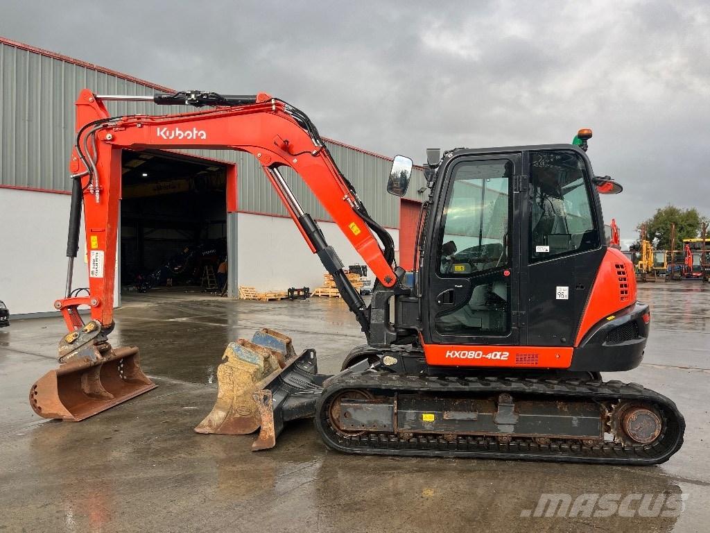 Kubota KX 080-4 Mini excavators  7t - 12t