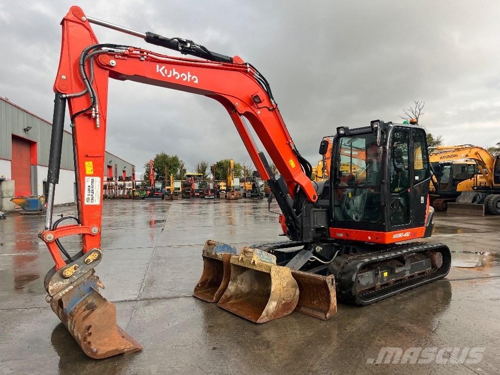 Kubota KX 080-4 Mini excavators  7t - 12t