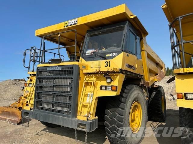 Komatsu 605-7 Rigid dump trucks
