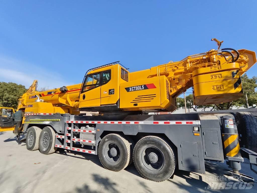 XCMG XCT 80L5 Rough terrain cranes
