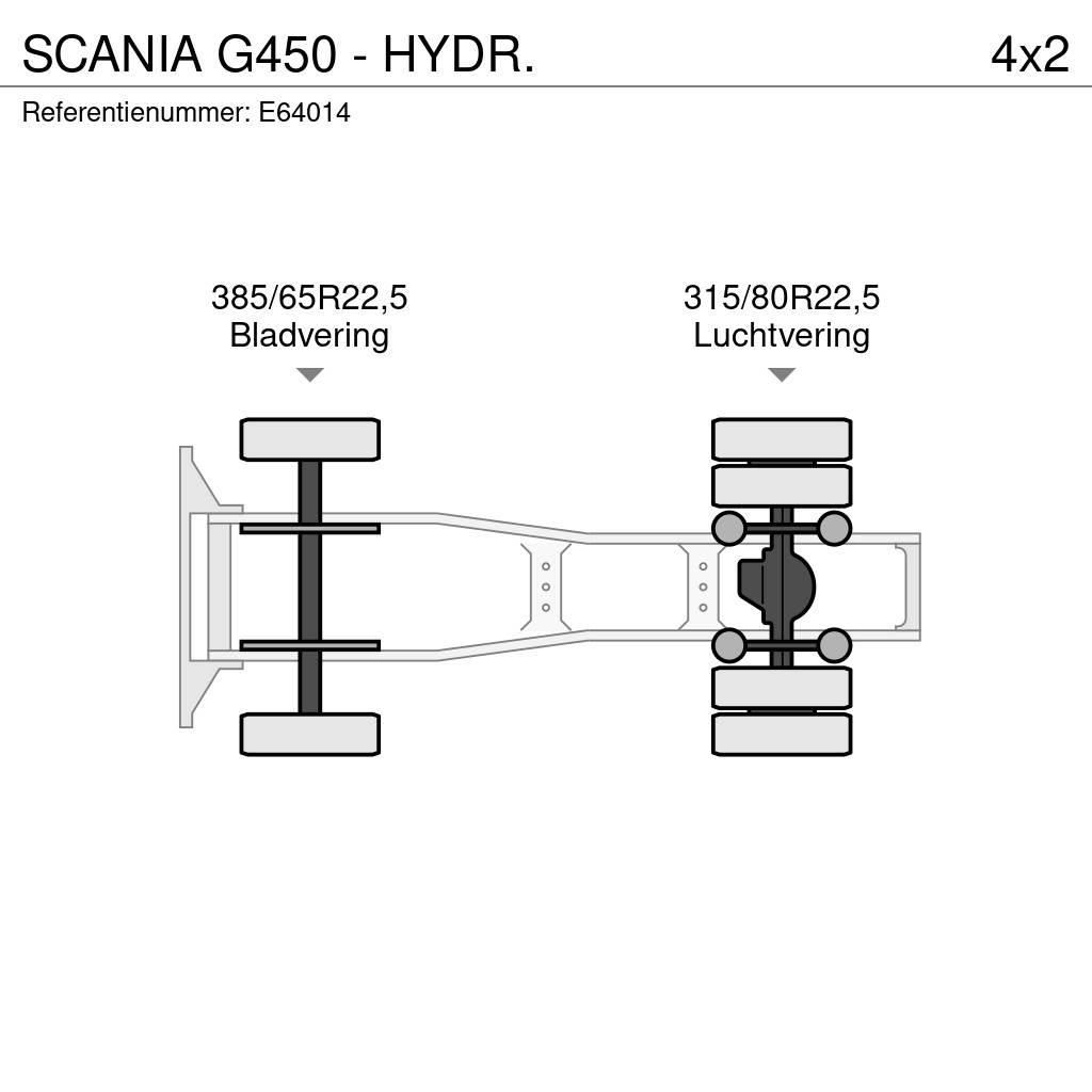 Scania G450 - HYDR. Prime Movers