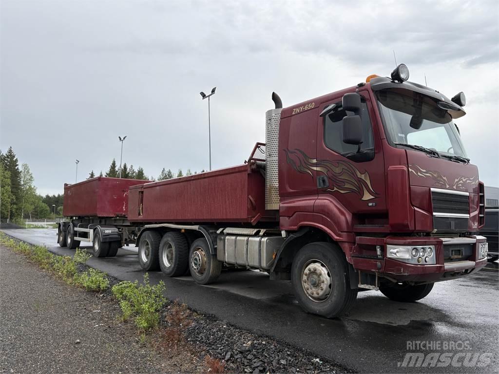 Sisu C500 E15M Tipper trucks