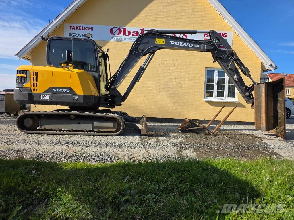 Volvo EC60E Mini excavators  7t - 12t