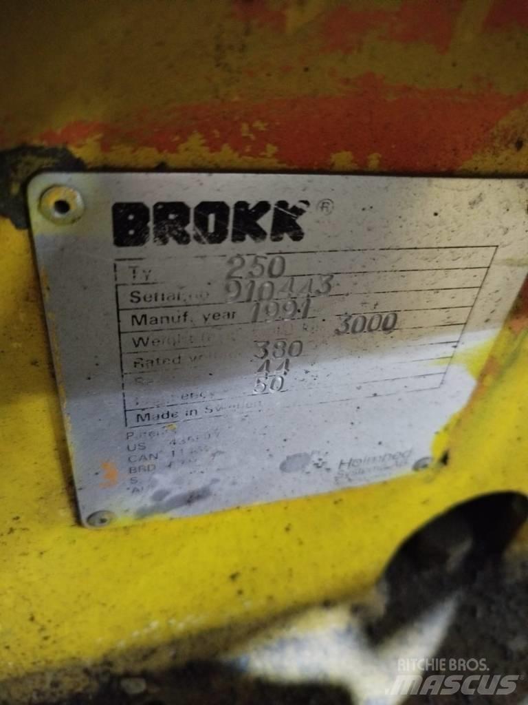 Brokk 250 Mini excavators < 7t (Mini diggers)