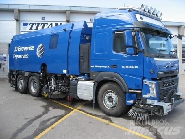 Volvo FM 500 Sweeper trucks