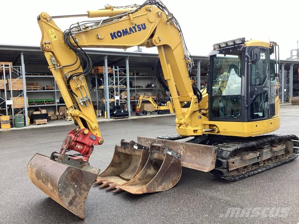 Komatsu PC 88 MR-10 Mini excavators  7t - 12t
