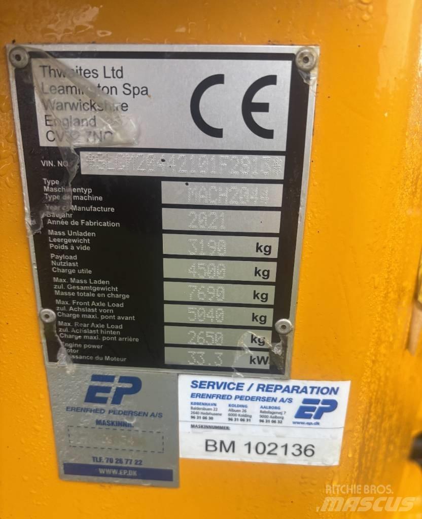 Thwaites 4,5 T Site dumpers