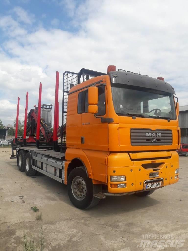 MAN TGA 33.530 Timber trucks