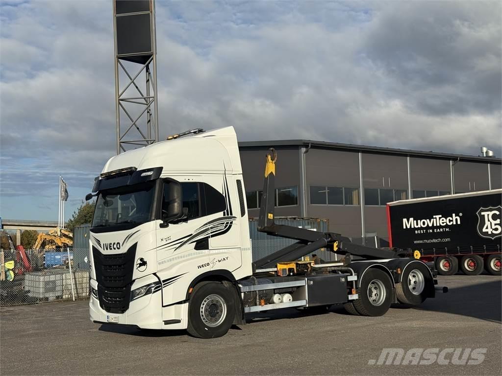 Iveco AS280 6X2 Hook lift trucks