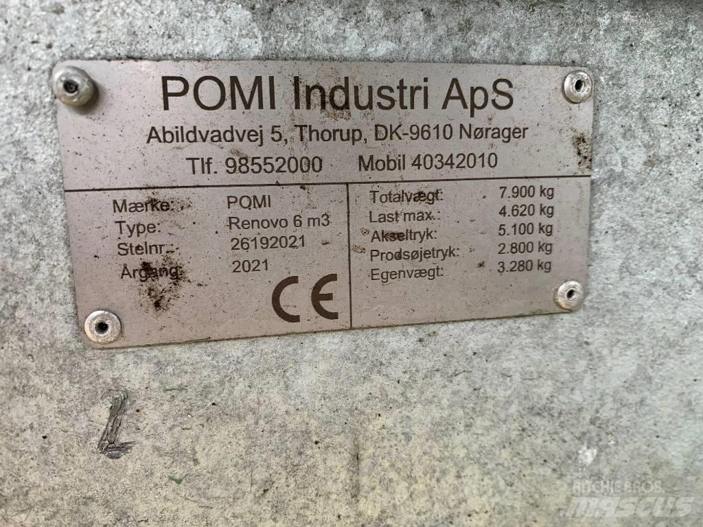 Pomi Renovo 6 m3 Waste compressors