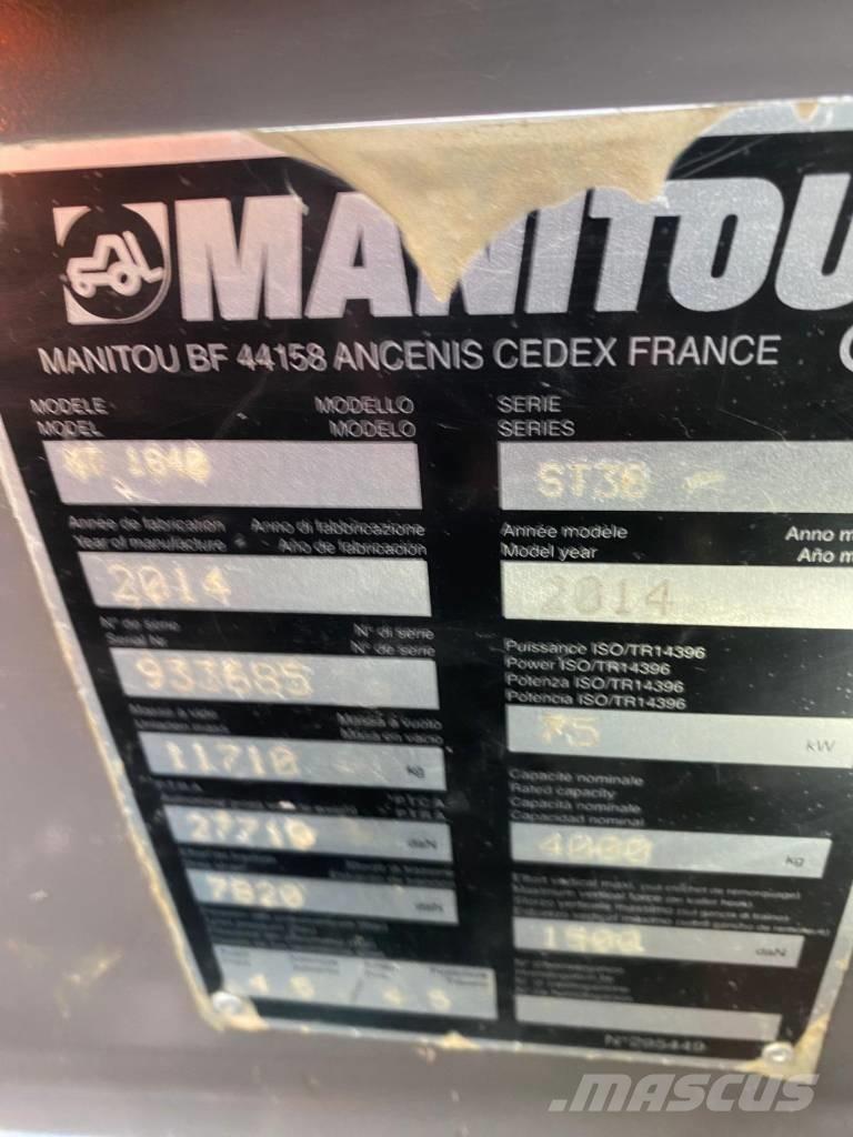 Manitou MT 1840 Telescopic handlers