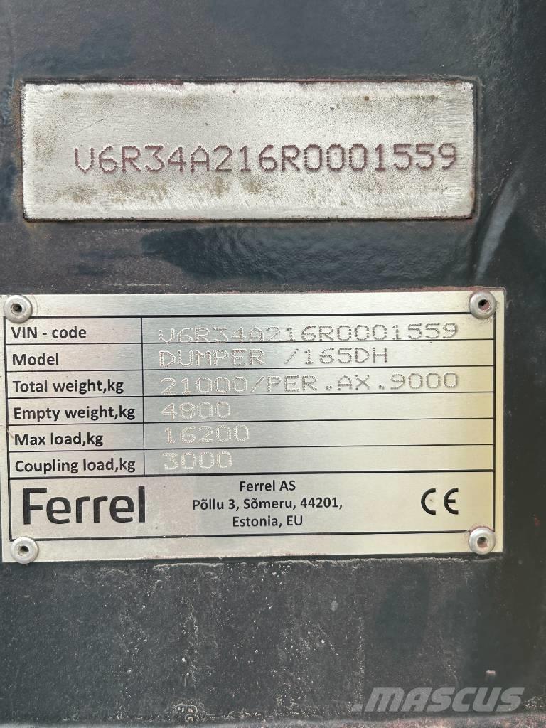 Ferrel 165DH Tipper trucks
