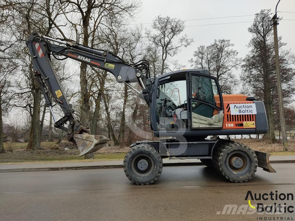 Atlas 150 W Wheeled excavators