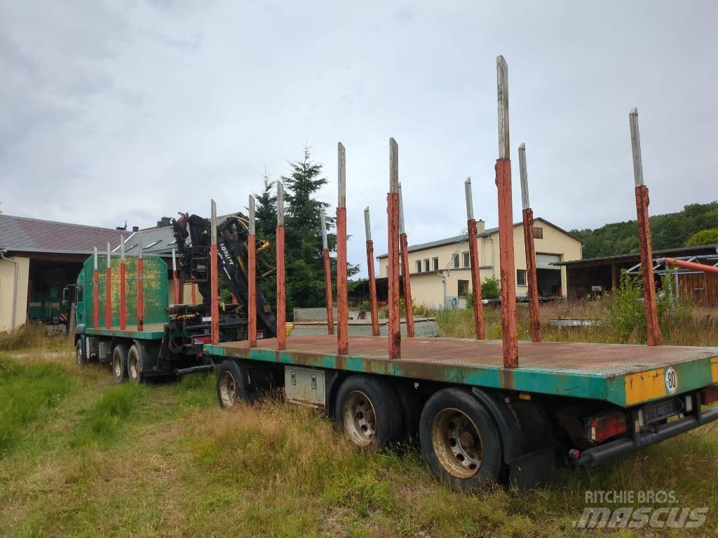 MAN TGA 33.430 Timber trucks