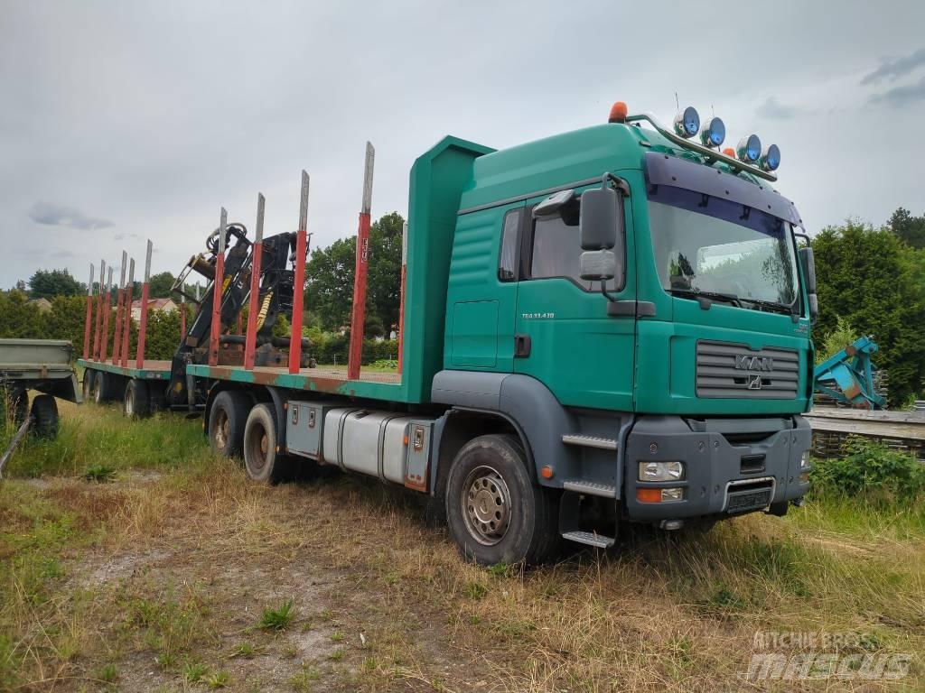 MAN TGA 33.430 Timber trucks