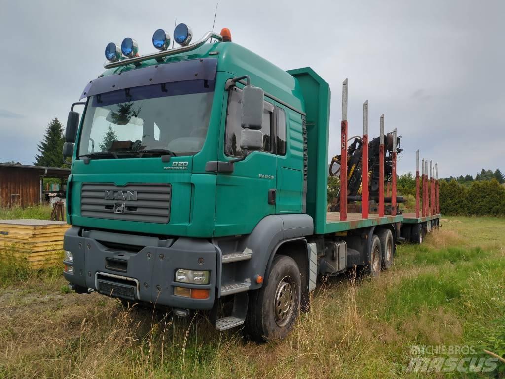 MAN TGA 33.430 Timber trucks