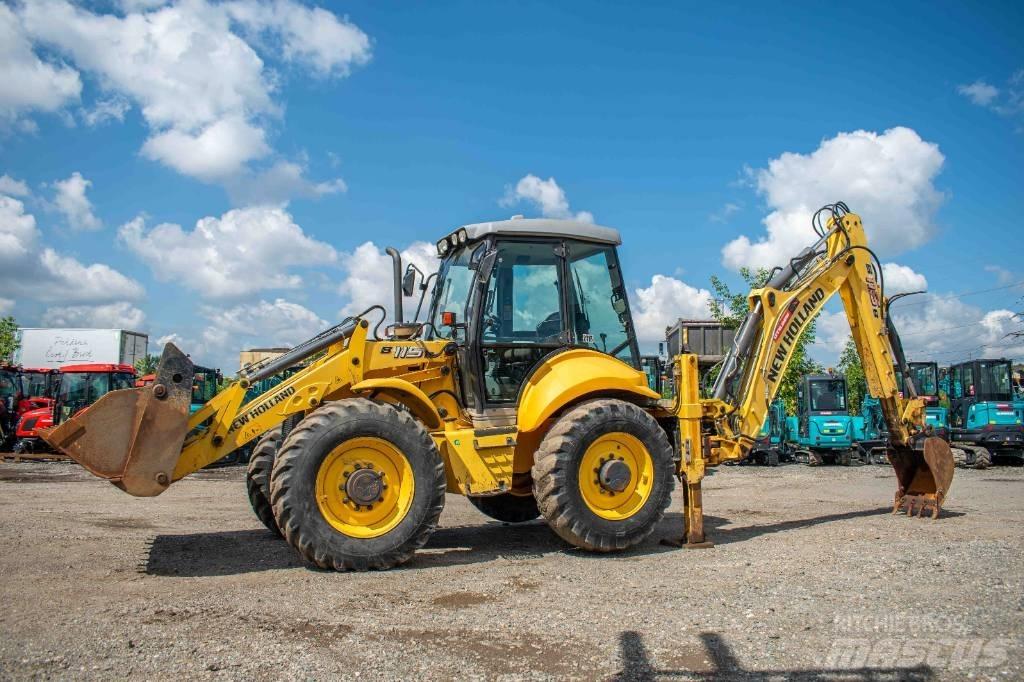 New Holland 115 Backhoe