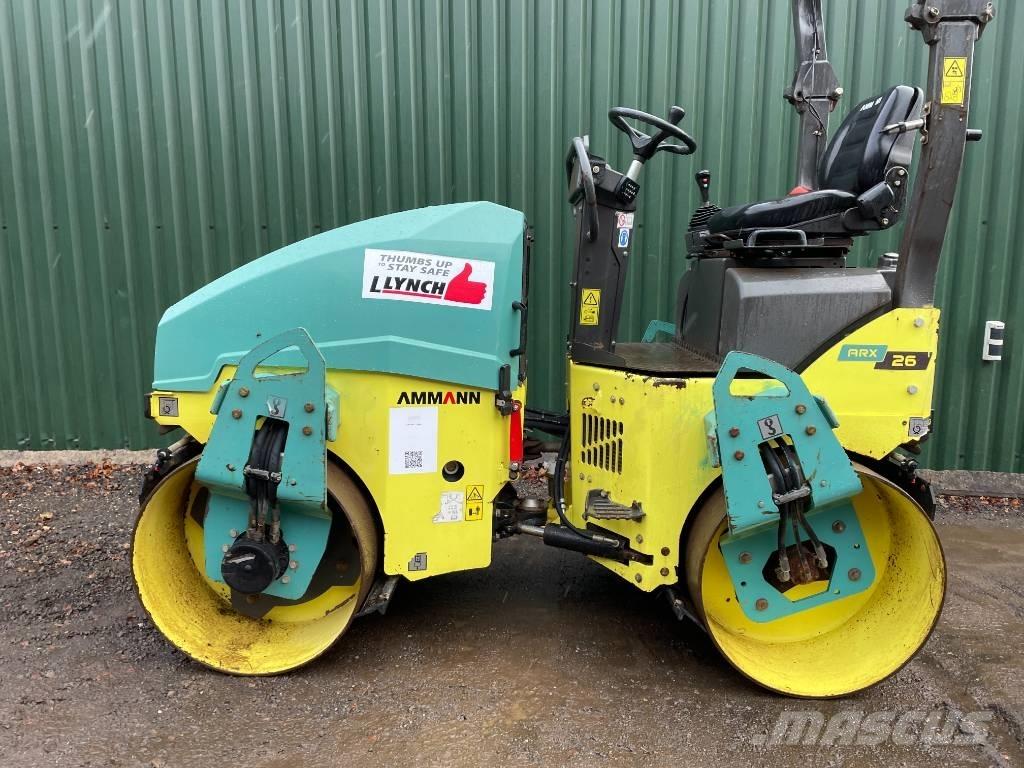 Ammann ARX 26 Twin drum rollers