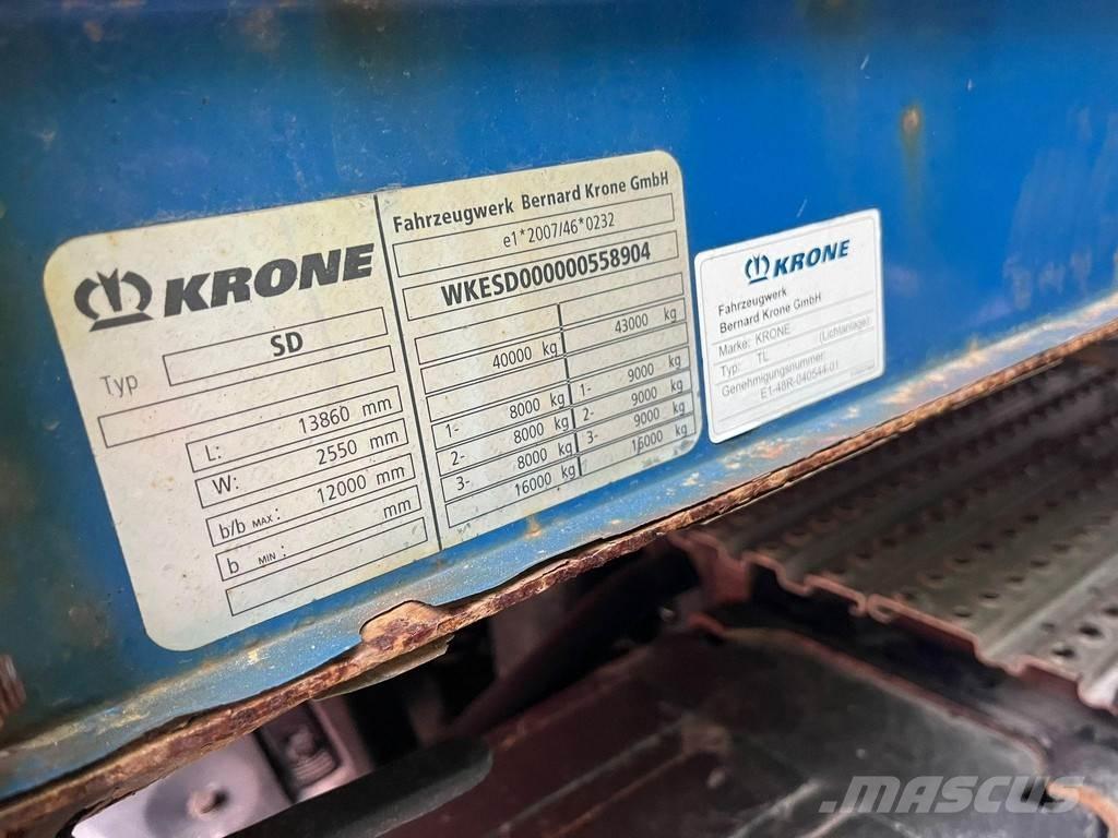 Krone SD Curtain sider semi-trailers