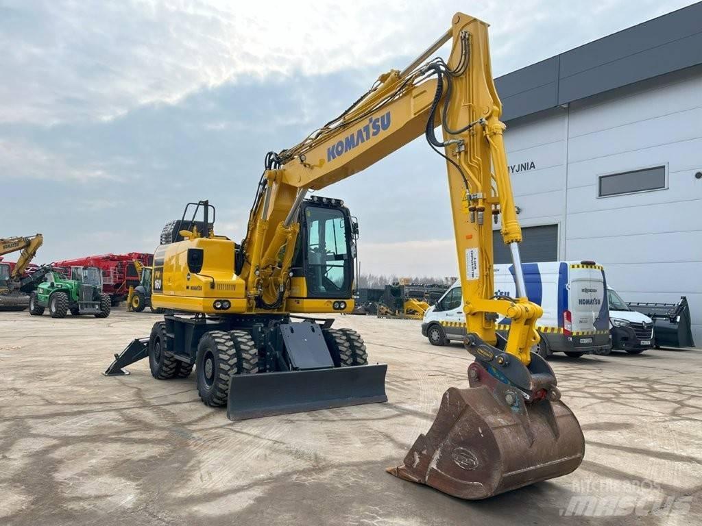 Komatsu PW160-11 Wheeled excavators