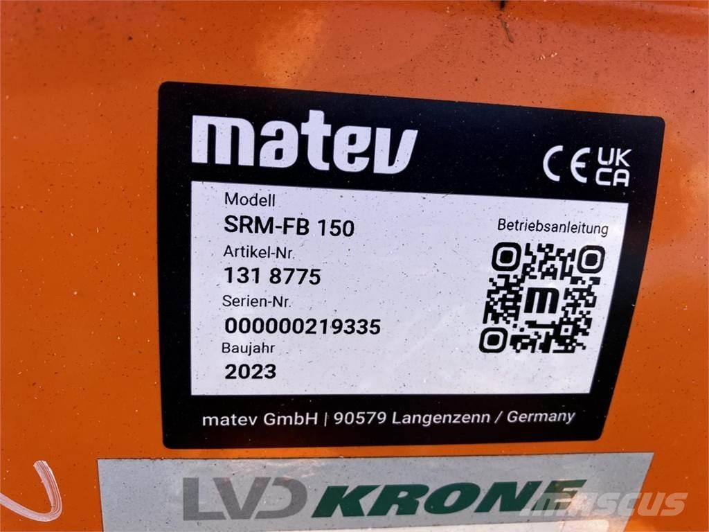 Matev SRM-FB 150 Front loader accessories