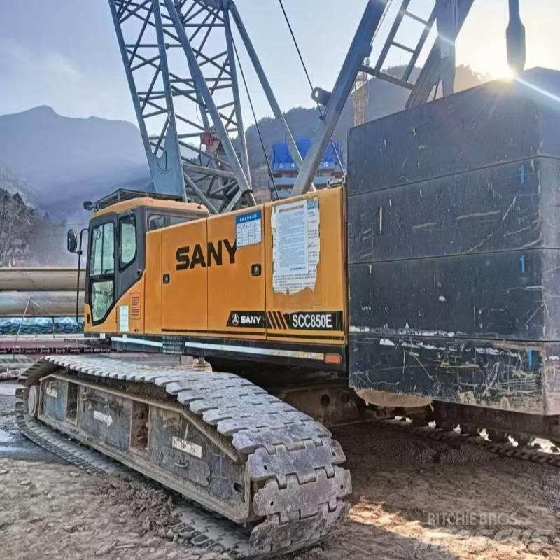 Sany SCC750E Track mounted cranes