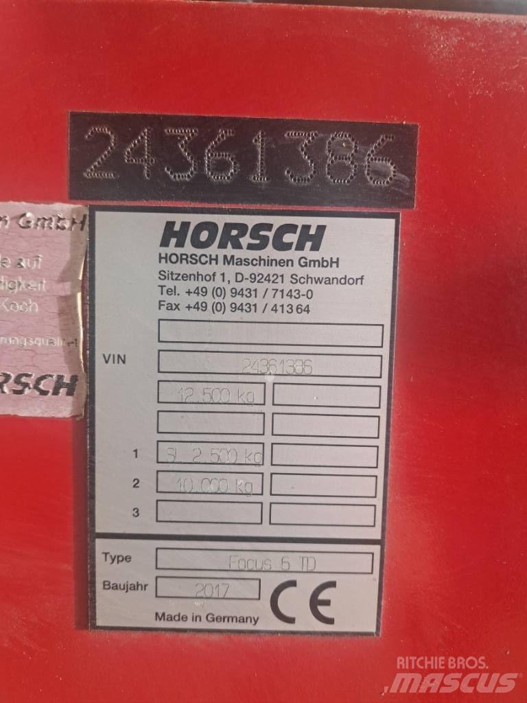Horsch Focus 6 TD Drills