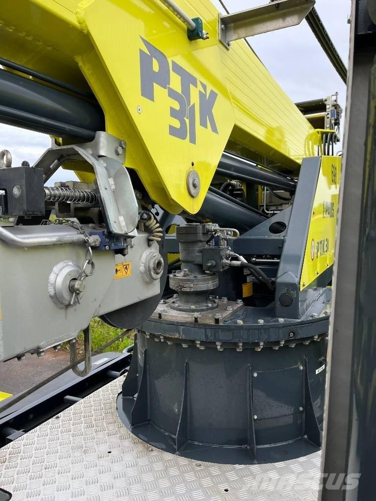 Paus PTK 31 Self-erecting cranes
