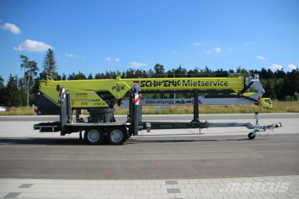 Paus PTK 31 Self-erecting cranes