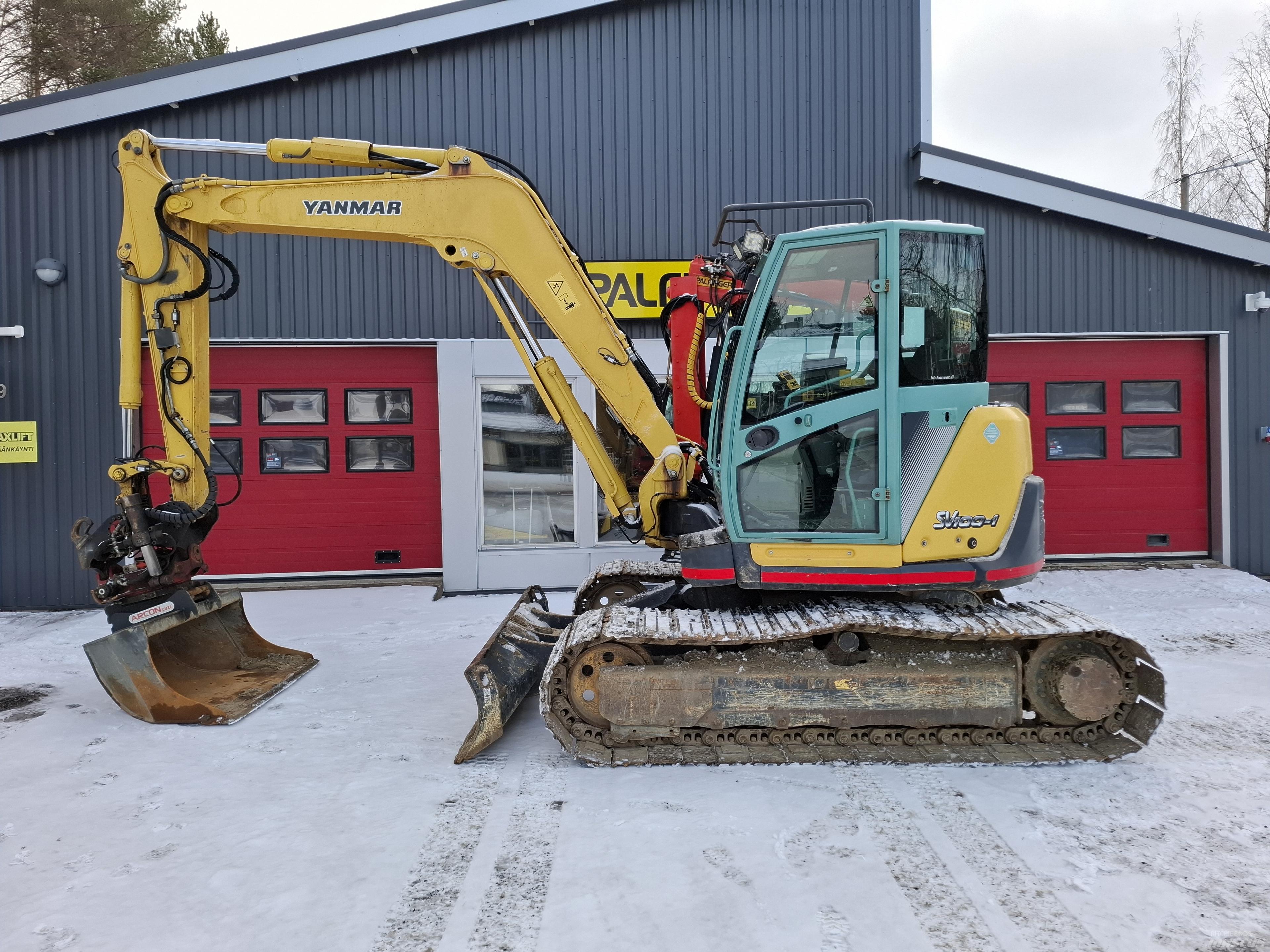 Yanmar SV100-1A Mini excavators  7t - 12t