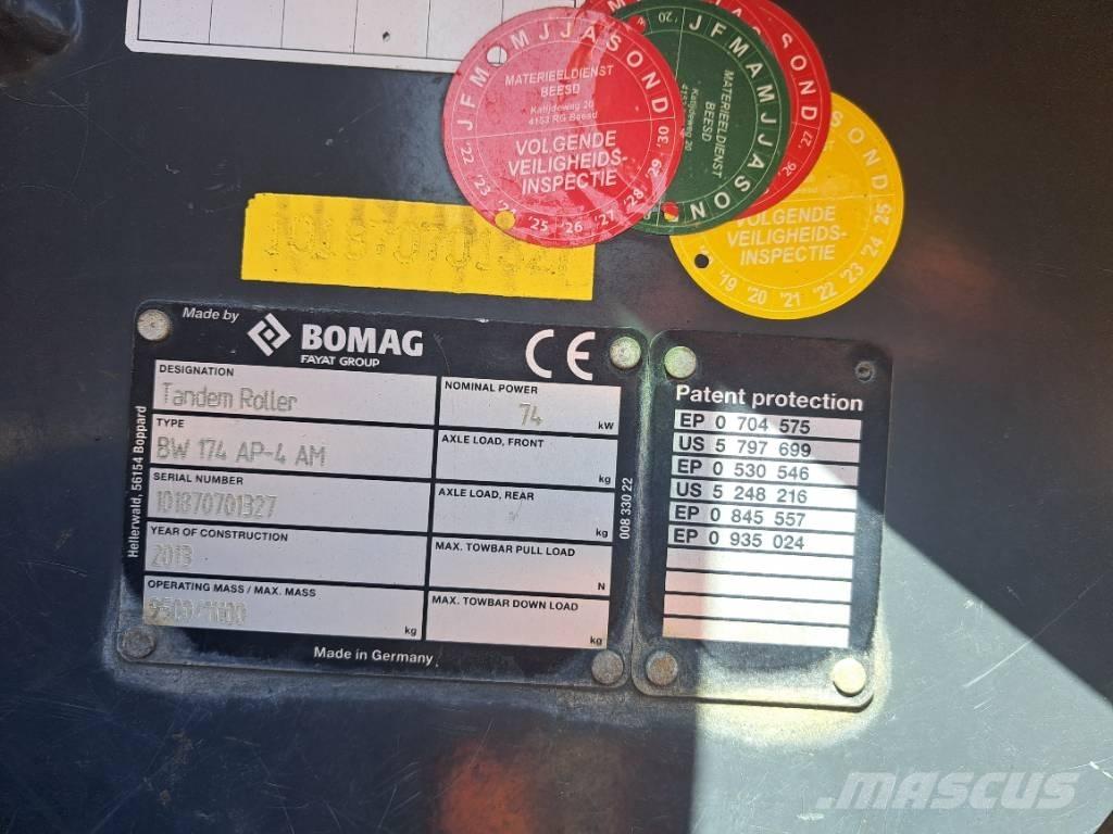Bomag BW174 AP-4 AM Twin drum rollers