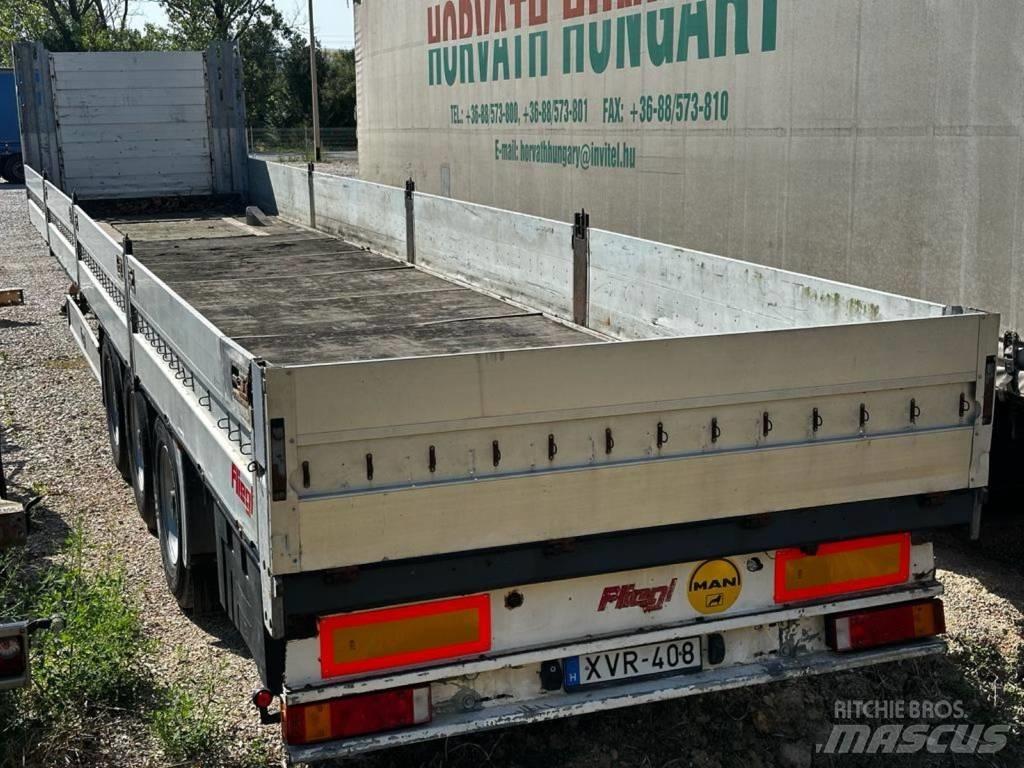 Fliegl SDS-350 Flatbed/Dropside semi-trailers