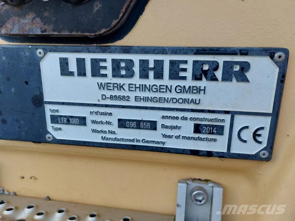 Liebherr LTR1060 Track mounted cranes
