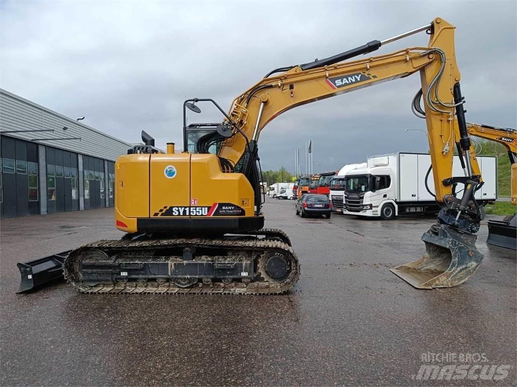Sany SY155U Crawler excavators