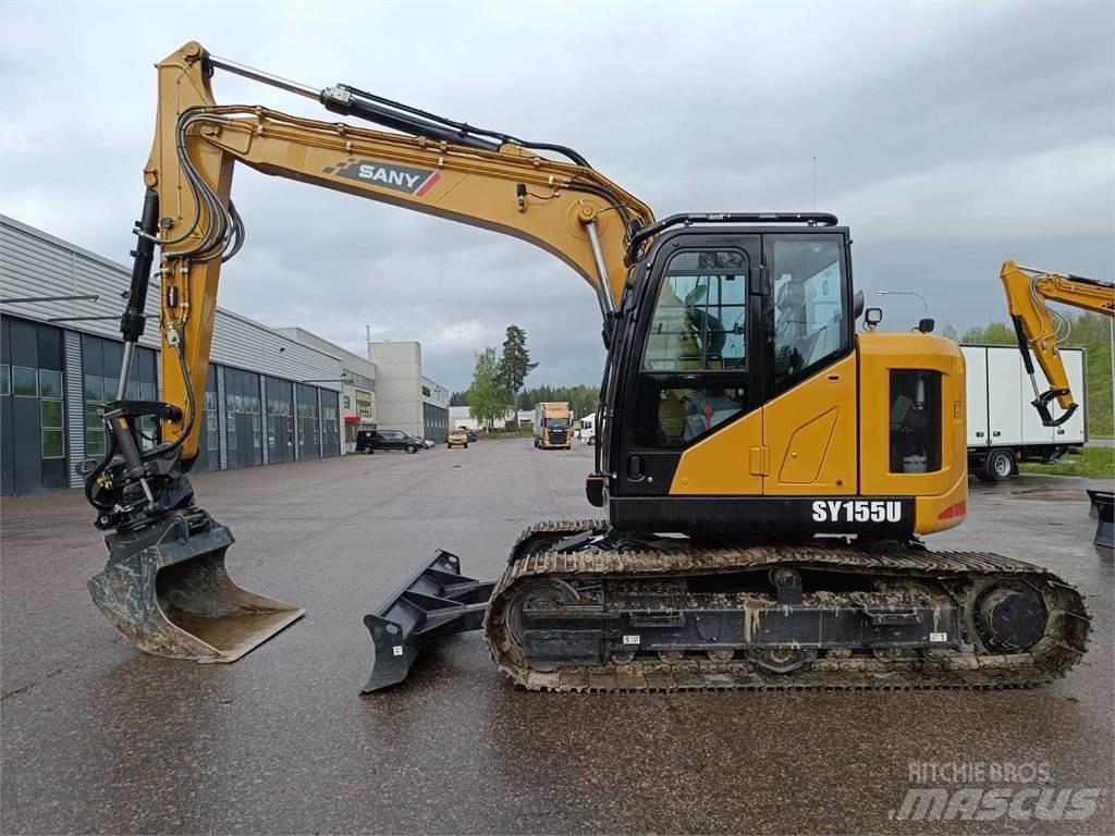 Sany SY155U Crawler excavators