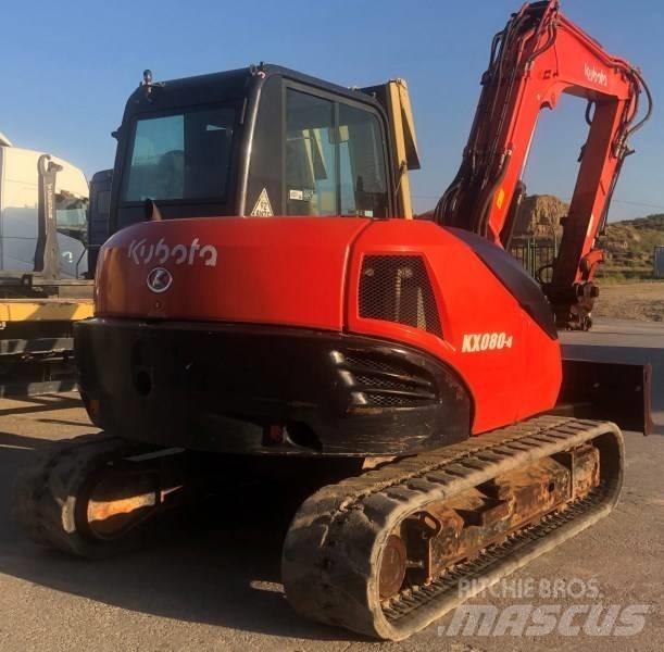 Kubota KX 080-4 Mini excavators  7t - 12t