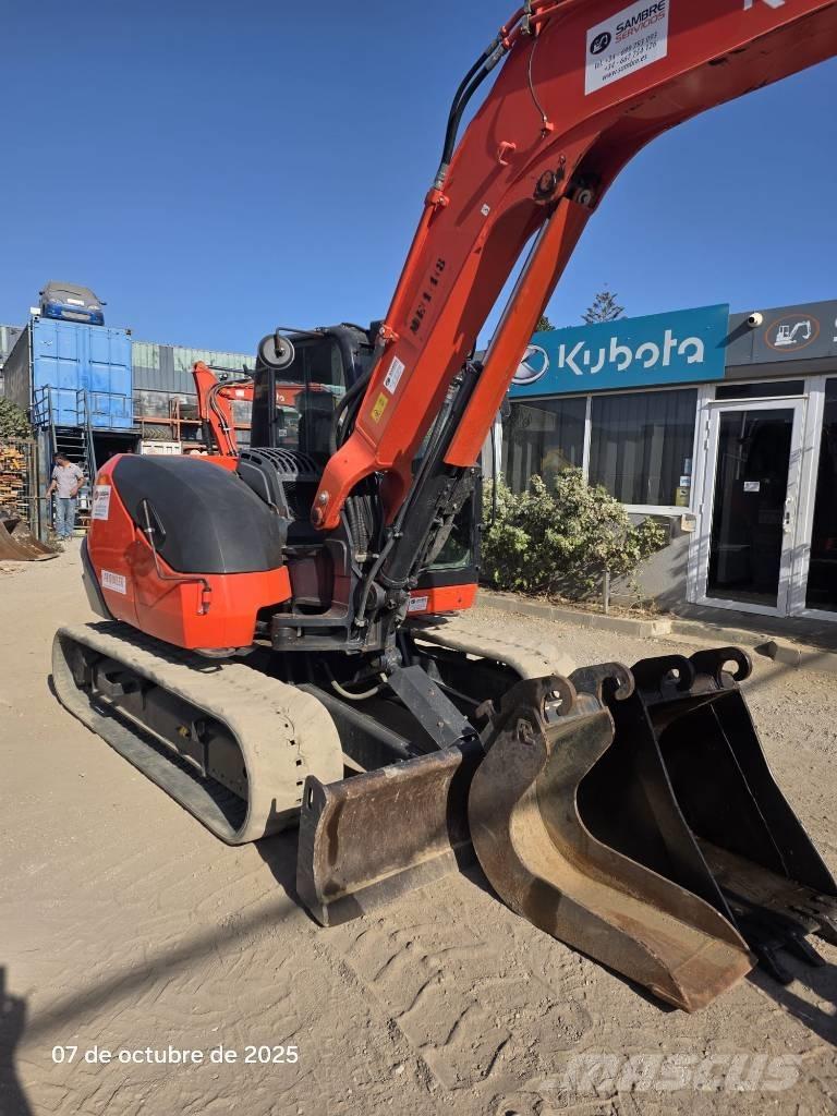 Kubota KX 080-4a2 Mini excavators  7t - 12t