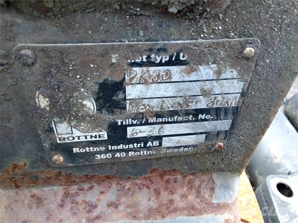 Rottne RK80 Loader cranes