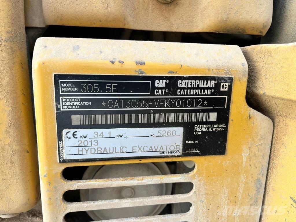 CAT 305.5 Mini excavators < 7t (Mini diggers)