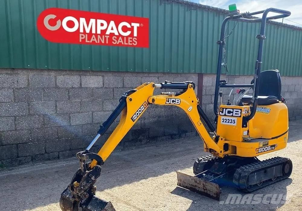 JCB 8008 Mini excavators < 7t (Mini diggers)