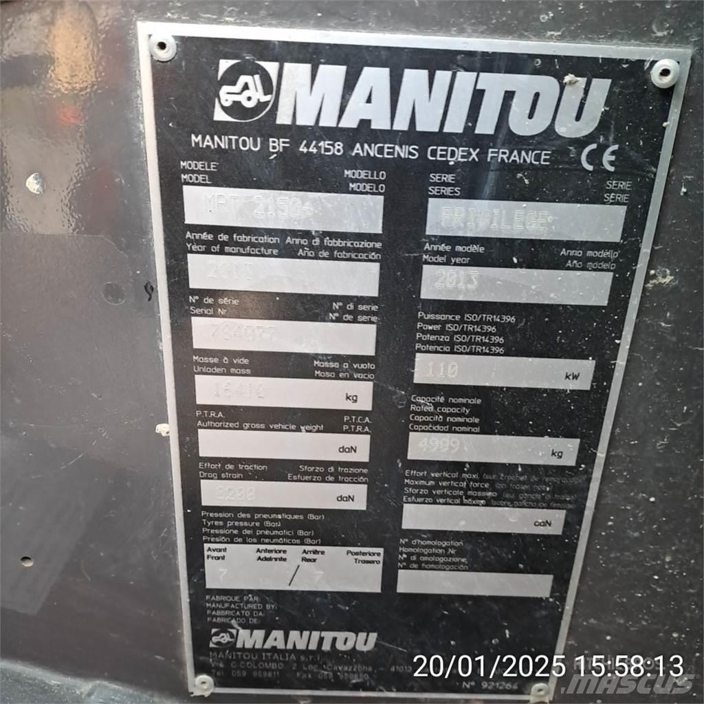 Manitou MT1440 Telescopic handlers