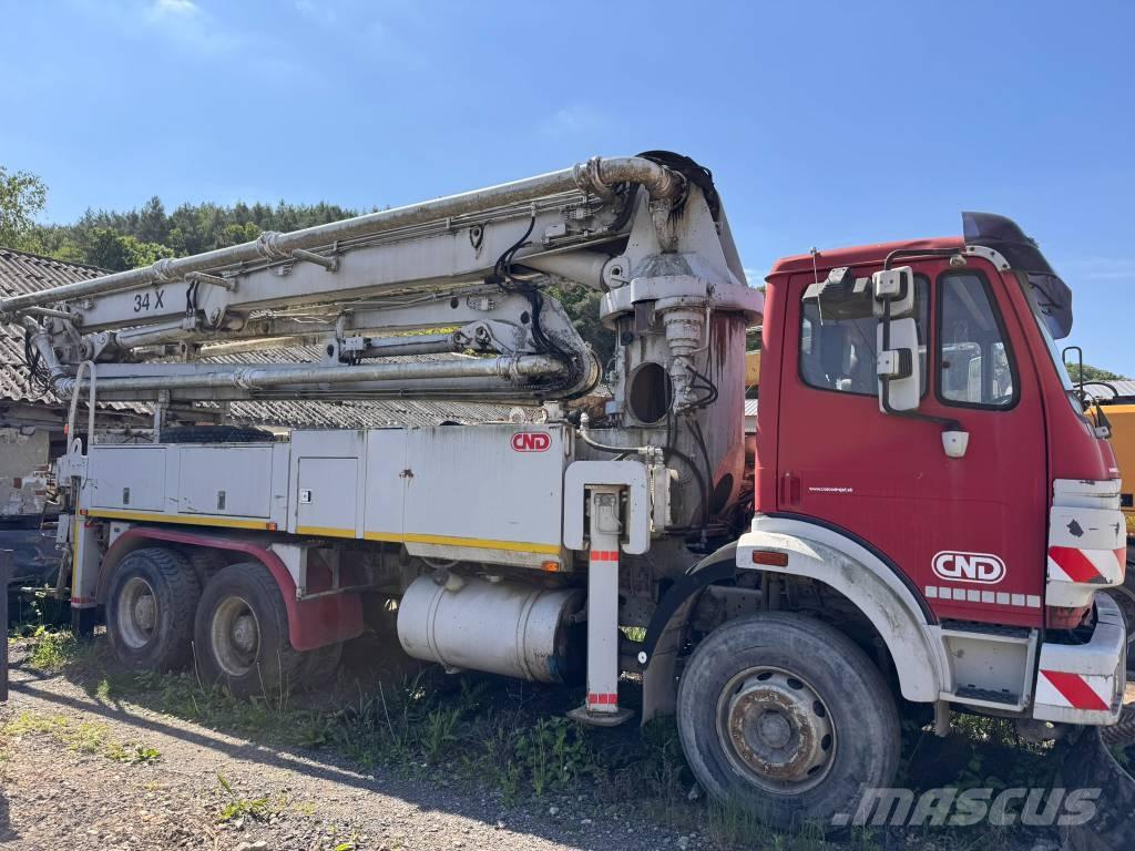 Mercedes-Benz 2631 Concrete pumps