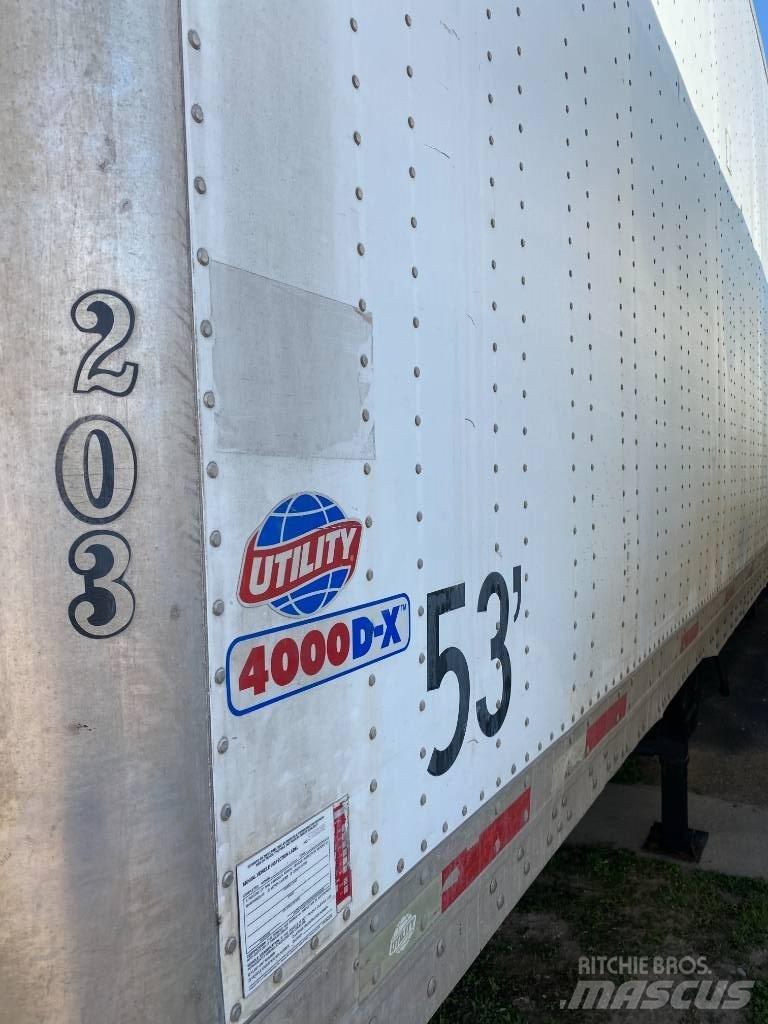 Utility Dry Van Box Trailers