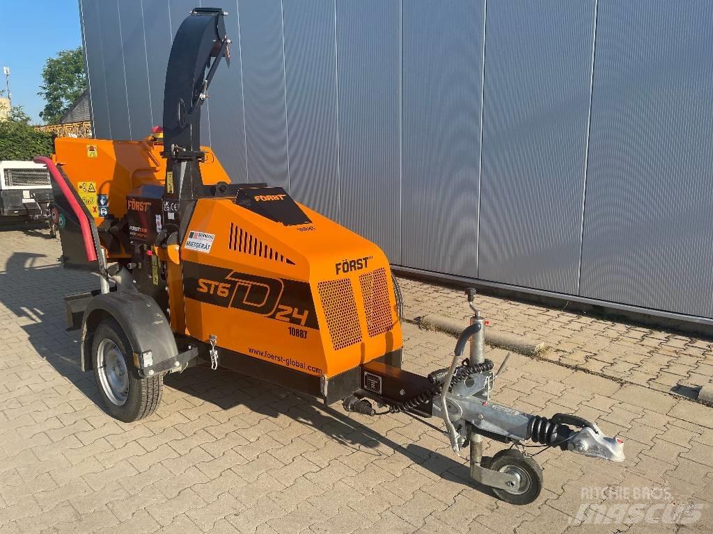  Först ST6D24 Wood chippers