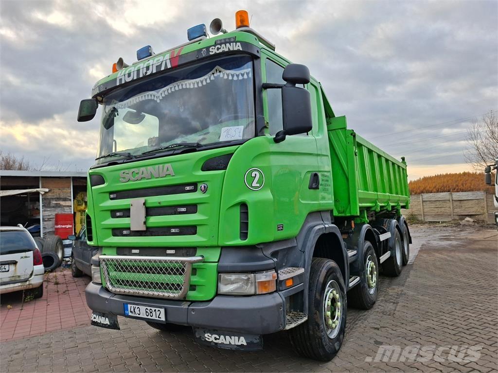 Scania R480 CB 8X4 Tipper trucks